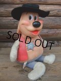 60s Vintage IDEAL Terry Toons Deputy Dawg Rubber Face Doll (NK649) 