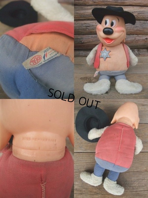 画像2: 60s Vintage IDEAL Terry Toons Deputy Dawg Rubber Face Doll (NK649) 