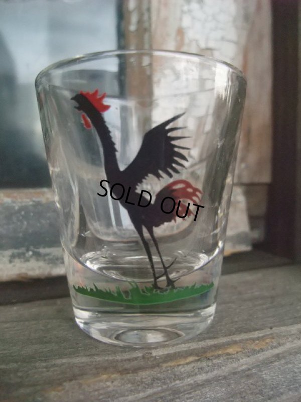 画像1: Vintage Shot Glass Cock (NK726)