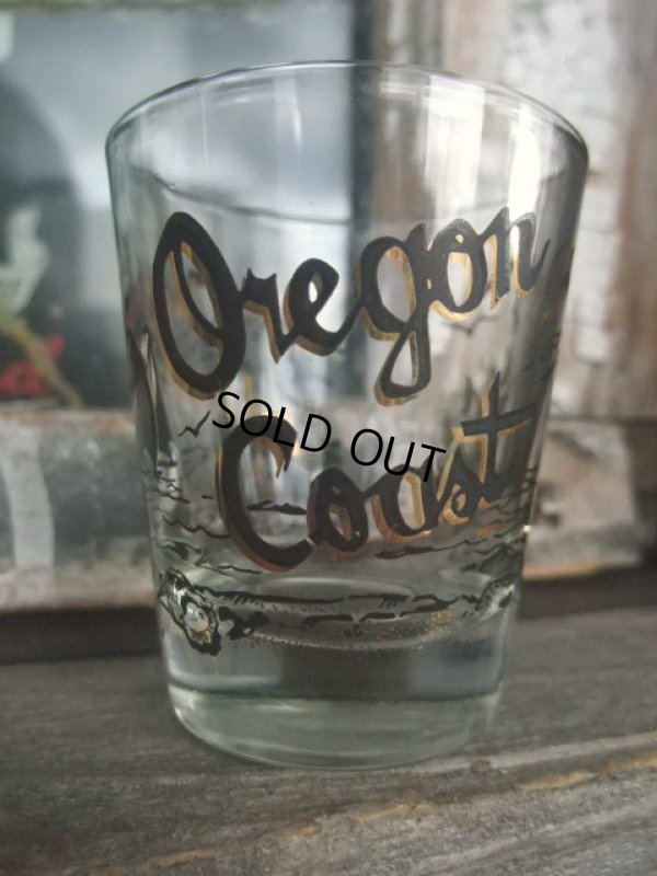 画像1: Vintage Shot Glass Oregon Coast (NK720)
