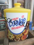Vintage DOMINO Cookie Tin Can (NK733)