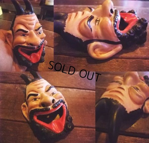 画像2: 50s Vintage Devil Ceramic Ashtray (NK747) 