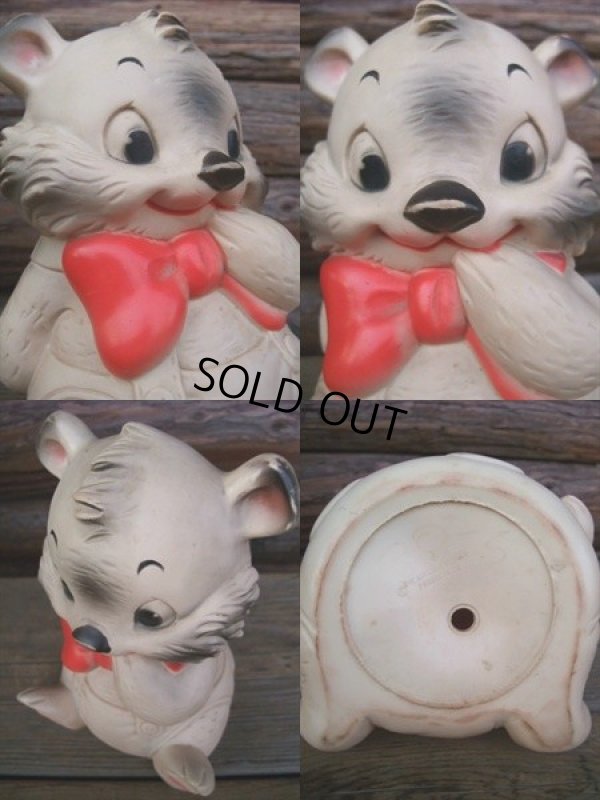 画像3: Vintage Rubber Doll Bashfulness Bear (NK739)