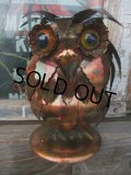 Vintage OWL Iron Statue (NK754)