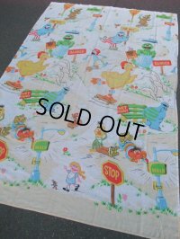 Vintage Fabric / Sesame Street (NK768)