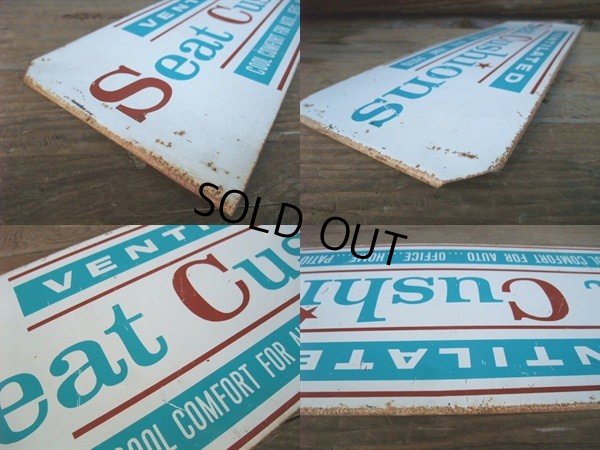 画像2: Vintage Seat Cushion Sign (NK831) 