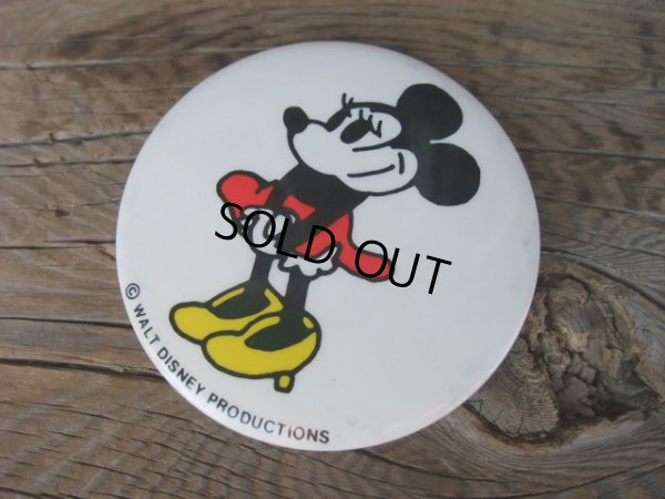 画像1: Vintage Disney Badge / Minnie Mouse #C (NK836) 