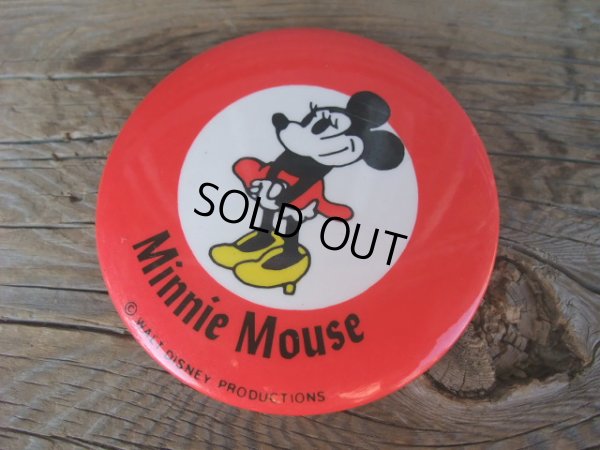 画像1: Vintage Disney Badge / Minnie Mouse #B (NK835) 