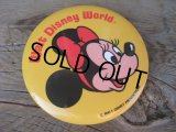 Vintage Disney Badge / Minnie Mouse #A (NK834) 