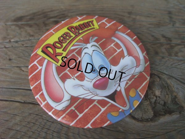 画像1: Vintage Disney Badge / Roger Rabbit #A (NK841)   