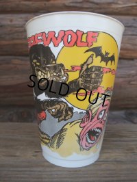70s Vintage Seven-Eleven Monster Cup WEREWOLF (NK881)