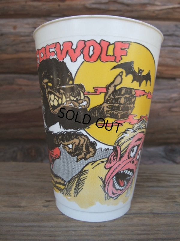 画像1: 70s Vintage Seven-Eleven Monster Cup WEREWOLF (NK881)