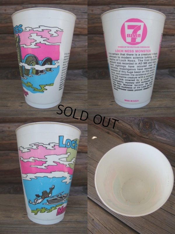 画像2: 70s Vintage Seven-Eleven Monster Cup LOCH NESS (NK883)