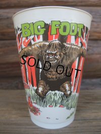 70s Vintage Seven-Eleven Monster Cup BIG FOOT (NK884)