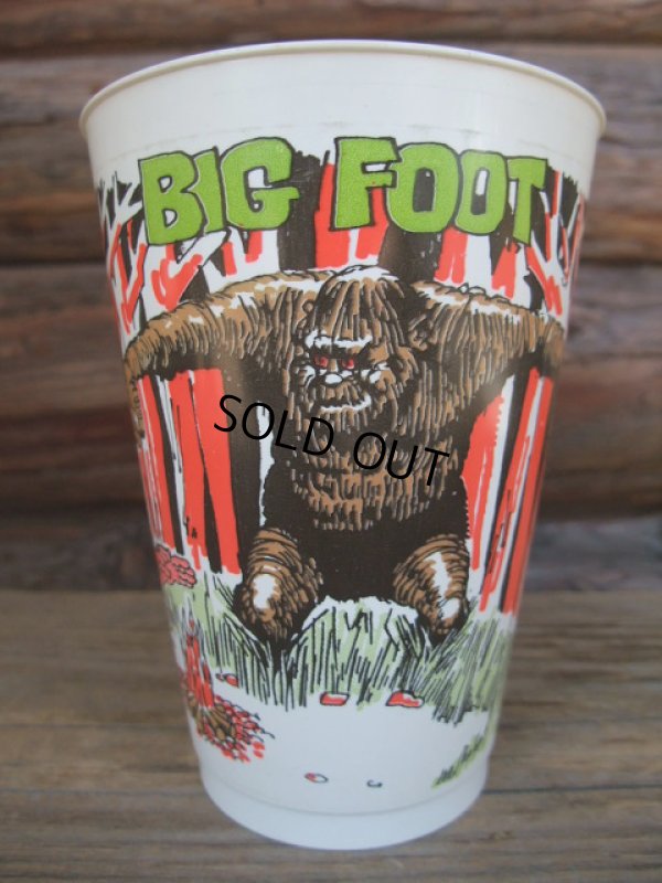 画像1: 70s Vintage Seven-Eleven Monster Cup BIG FOOT (NK884)