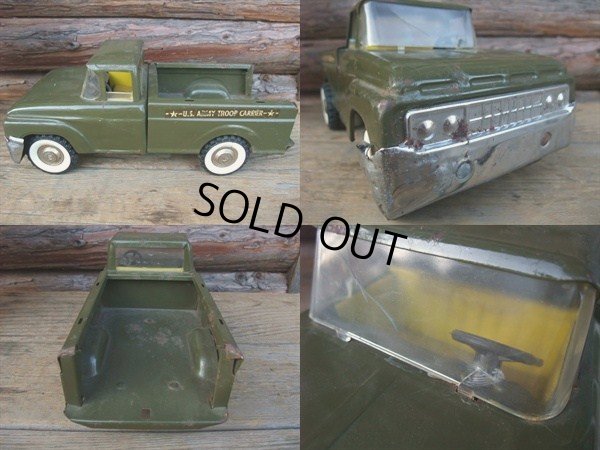 画像2: 60s Vintage US ARMY TRUCK #015 (NK892)