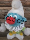 Vintage Smurf Plush Doll Clown (NK941)