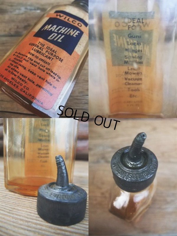 画像3: Vintage Oil Bottle WILCO (NK936)