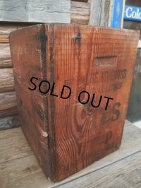 Vintage Wood Box / Lres Syrup (NK971)