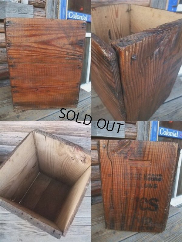 画像2: Vintage Wood Box / Lres Syrup (NK971)