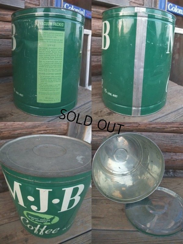 画像2: Vintage Tin Can / MJB coffee (NK972)