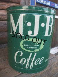 Vintage Tin Can / MJB coffee (NK972)