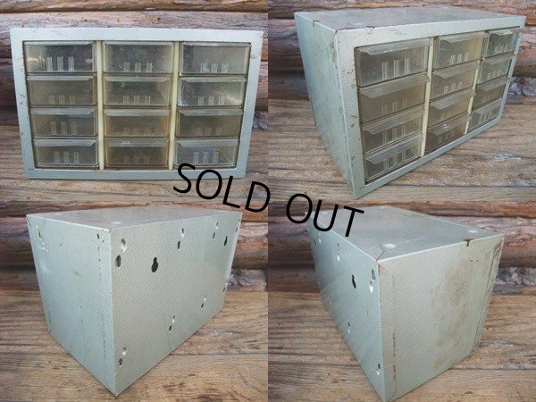 画像2: Vintage A-M Parts Cabinet #7 (NK983) 