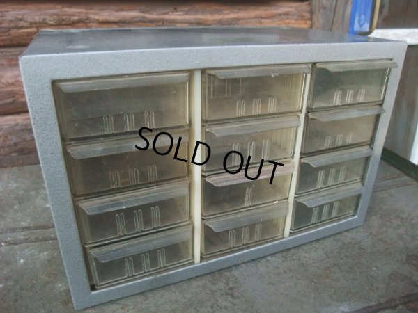 画像1: Vintage A-M Parts Cabinet #7 (NK982) 