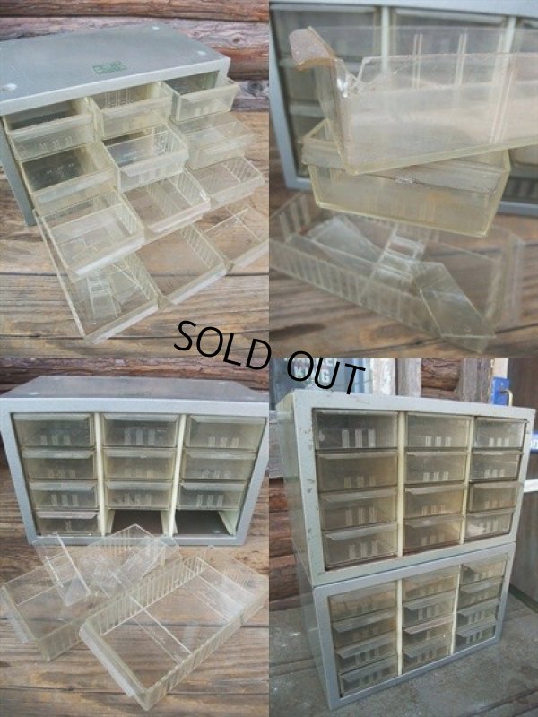 画像3: Vintage A-M Parts Cabinet #7 (NK982) 