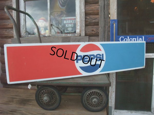 画像1: Vintage Pepsi Sign 117cm (NK995)