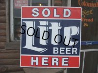 Vintage Lite BEER Sign (NK996)