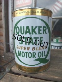 Vintage QUAKER STATE Motor Gas/Oil Can (PJ029) 