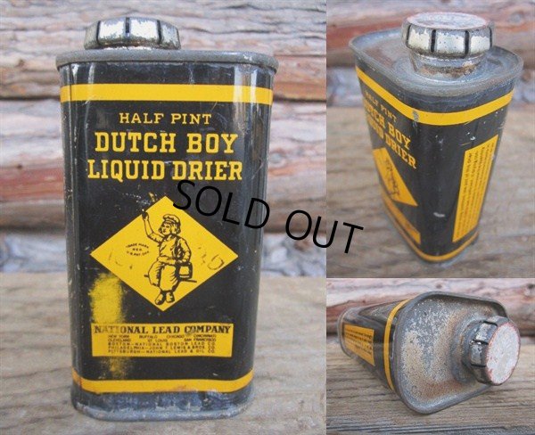 画像2: Vintage Dutch Boy Paint / Liqud Drier Can (PJ050) 