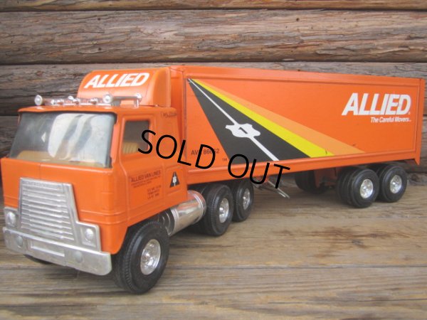 画像1: Vintage ERTLE Allied Van Lines Truck Trailer (PJ054)