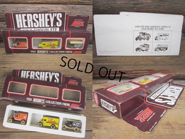 画像2: 80s Vintage Hershey's Mini Car Gift Set W/box (AC200) 