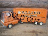 50s VintageTONKA Allied Van Lines Semi Truck Trailer (PJ055)