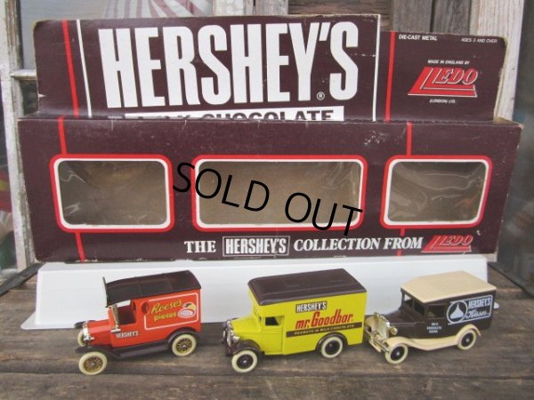 画像1: 80s Vintage Hershey's Mini Car Gift Set W/box (AC200) 