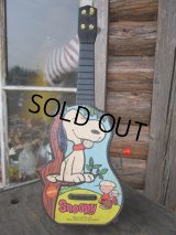 70s Vintage Musical Guitar Snoopy (PJ056) 