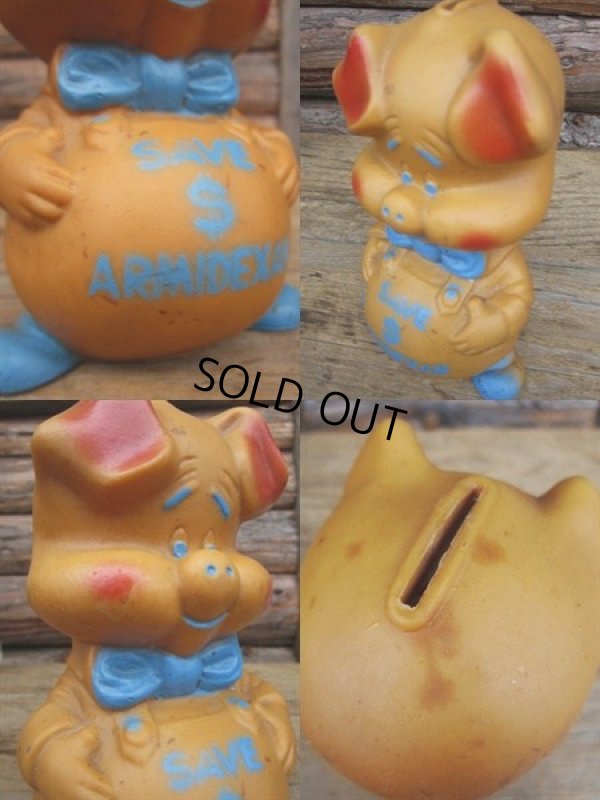 画像2: Vintage Piggy Bank SAVE $ ARMIDEXAN (PJ065)