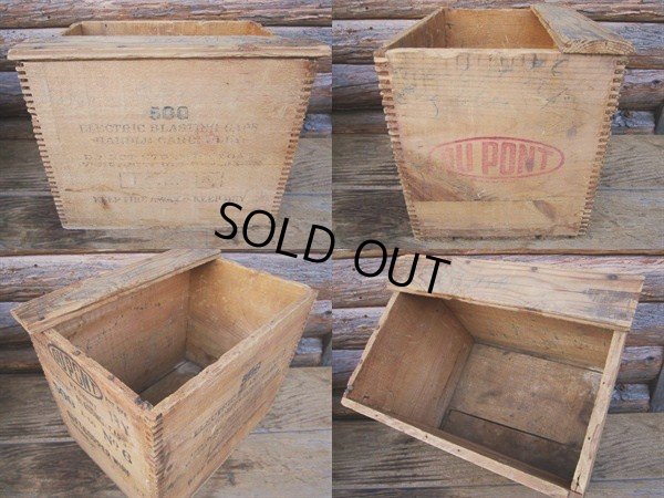 画像2: Vintage DUPONT Wood Box　- C (PJ088) 