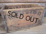 Vintage MISSION Wood Box (PJ086) 