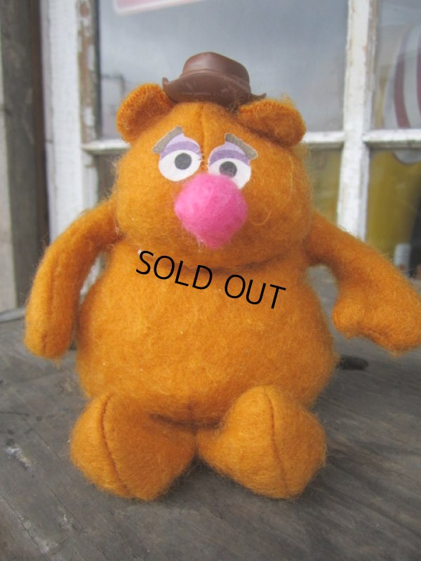 画像1: 70s Vintage FP Muppets Fozzie Bear Bean doll (PJ091)