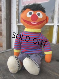 Vintage Knickerbocker Sesame Street Ernie Rag Doll (PJ092)