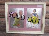 Vintage Disney Snow White & Dopey Wall Deco (PJ148)