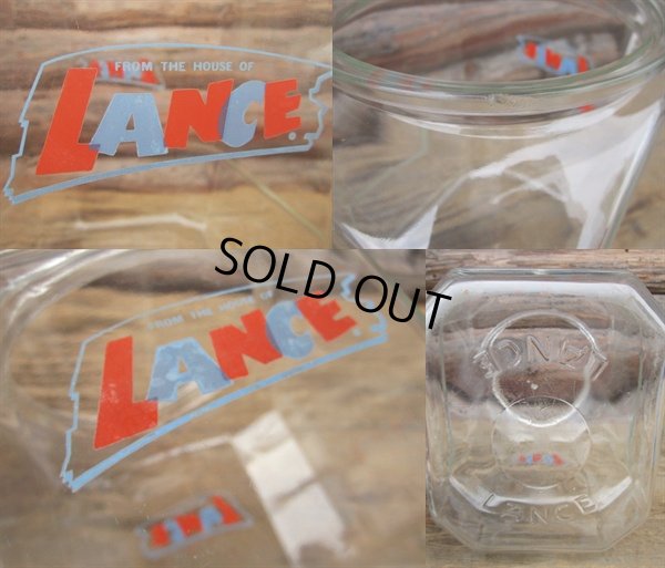 画像3: Vintage LANCE Glass Jar (PJ143)