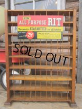 Vintage Rit Display Shelf Rack (PJ142)