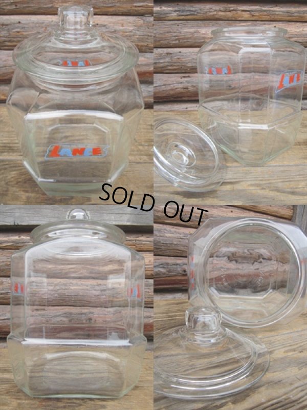 画像2: Vintage LANCE Glass Jar (PJ143)