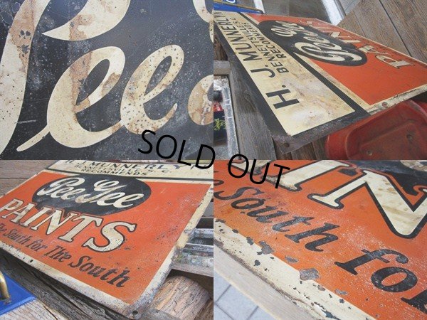 画像2: Vintage Pee Tee Paint Store Sign (PJ106)