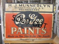 Vintage Pee Tee Paint Store Sign (PJ106)