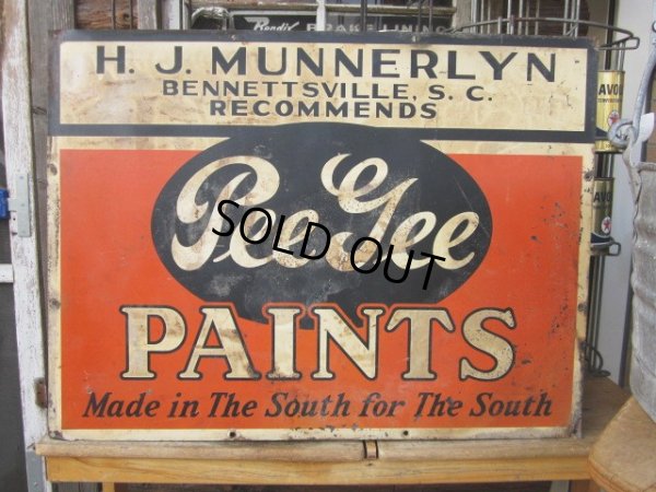 画像1: Vintage Pee Tee Paint Store Sign (PJ106)